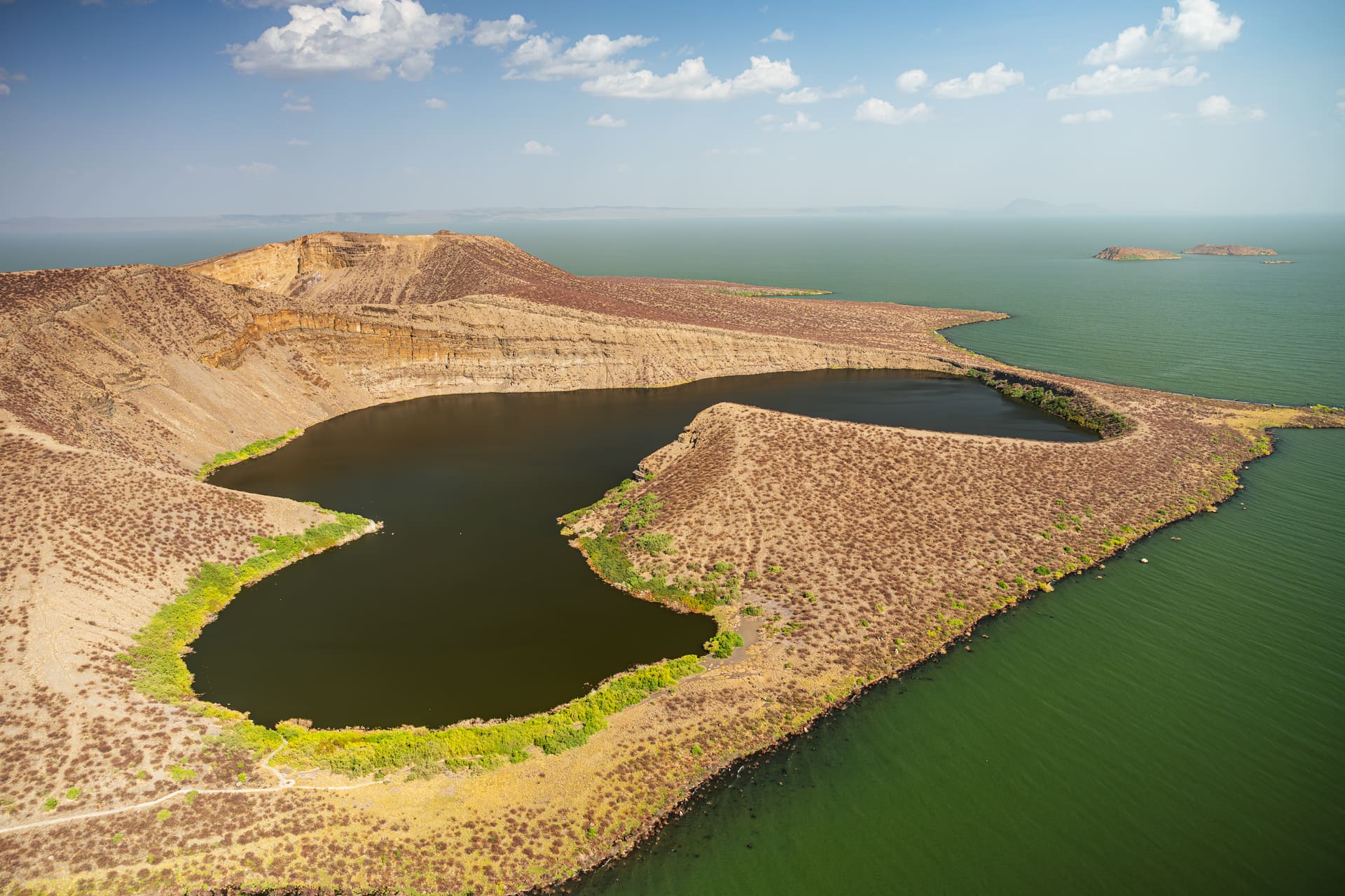 The landscape of Sibiloi — a mosaic of parks and community rangelands