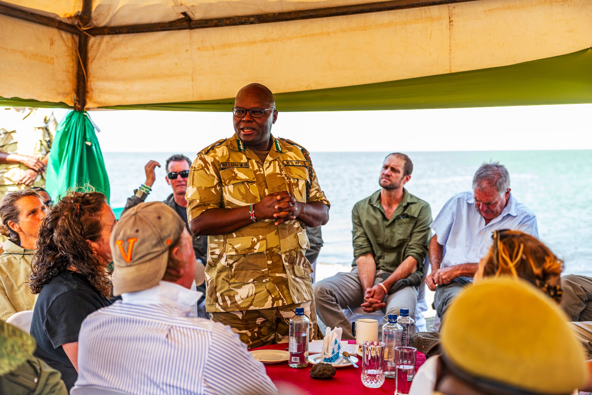 Coalition partners on the ground at Sibiloi